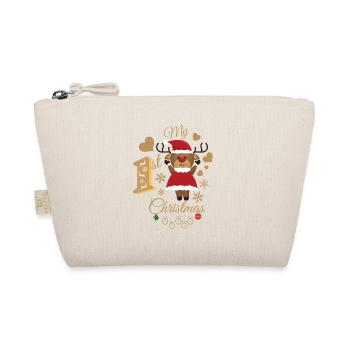 Baby's first Christmas - Organic Pouch - nature - Front