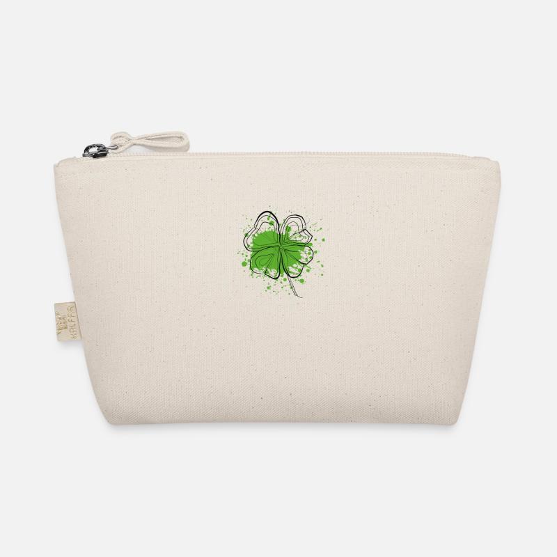 Shamrock clover Organic Pouch