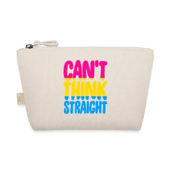 Pansexual Pride Community Can't Think Straight Rig - Organic Pouch - nature - Front