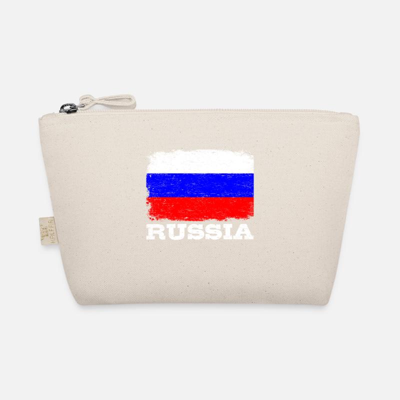 DRAPEAU RUSSIE Cadeau Drapeau de la Russie pour РОССИЯ Trousse biologique