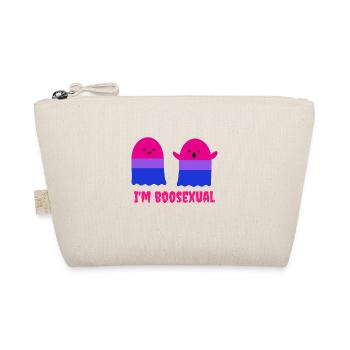 Ich Bin Boosexual Bi Geister Geschenk - Bio-Täschchen - Natur - Vorne
