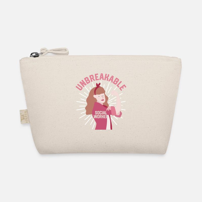 Unbreakable Social Worker Bio-Täschchen