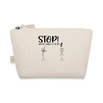 Stop You’re Under a Rest Shirt – T-shirt Musique Drôle - Trousse biologique - nature - Devant