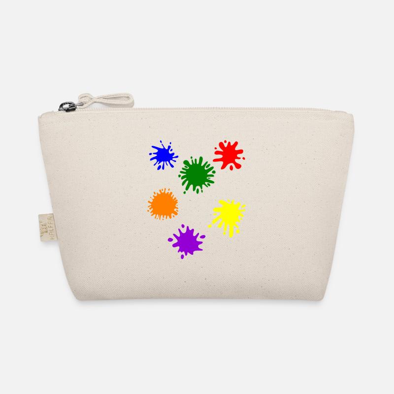 Farbkleckse Bio-Täschchen