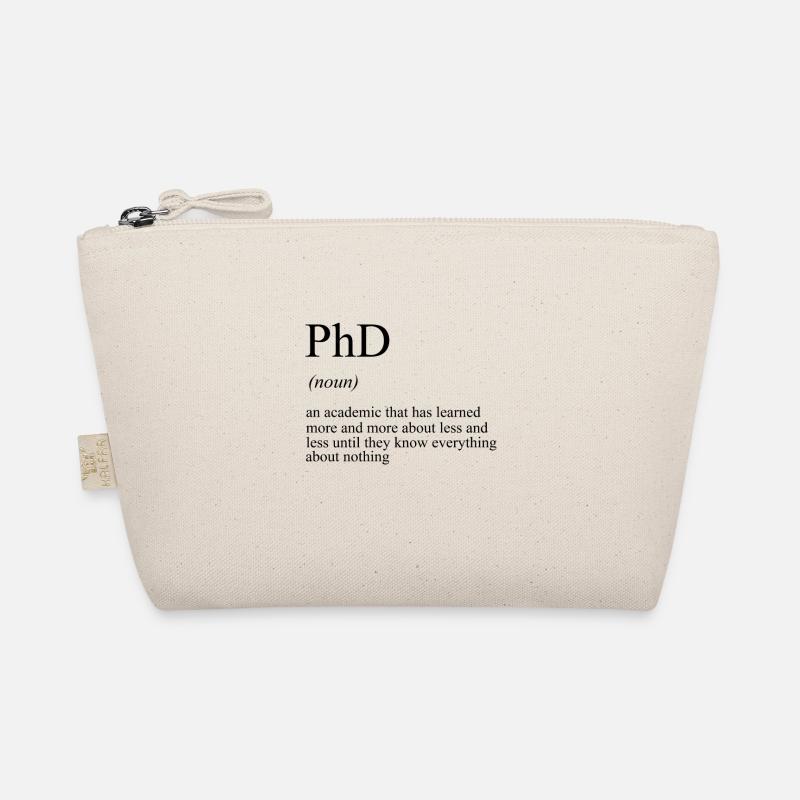 Phd Dr Abschluss Doktortitel Doktorat Student Bio-Täschchen