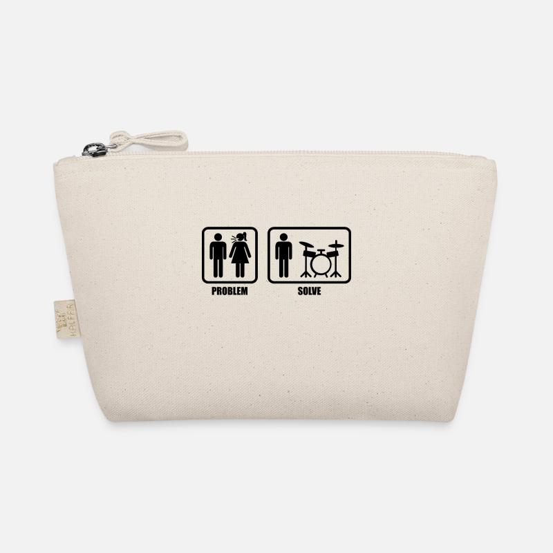 DRUMMER gift drum kit for drummer Organic Pouch