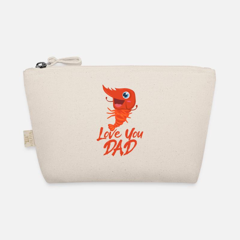 Hab dich lieb Papa - Bio-Täschchen - Natur