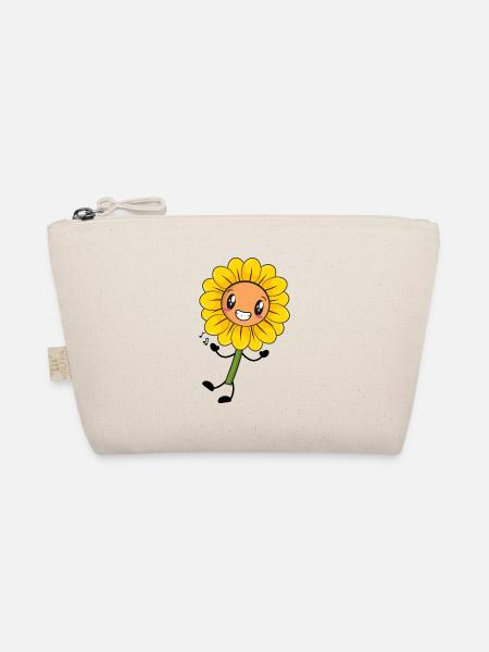 Sonnenblume - Bio-Täschchen - Natur