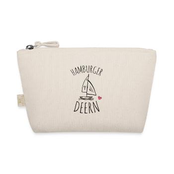 Sailboat Hamburger Deern - Organic Pouch - nature - Front