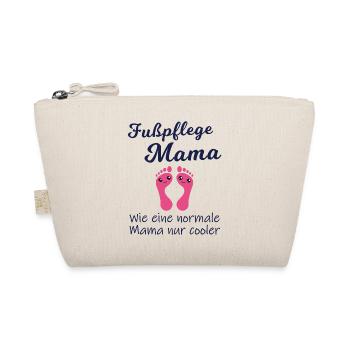 Fußpflege Pediküre Podologin Nagelstudio Geschenk - Bio-Täschchen - Natur - Vorne