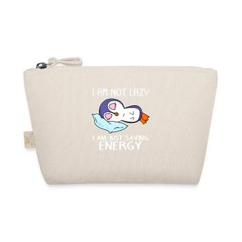 Pingouin drôle disant idée cadeau drôle paresseux - Trousse biologique - nature - Devant
