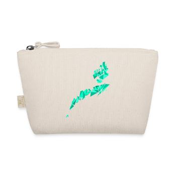 Lofoten and Vesterålen polygon style map - Organic Pouch - nature - Front