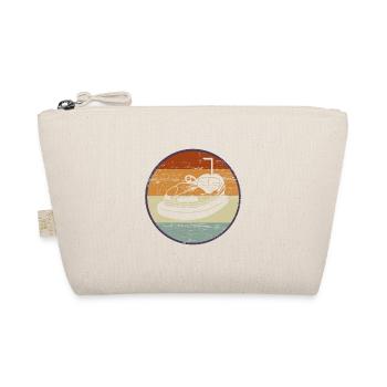 Bumper car retro fun fair 90's gift - Organic Pouch - nature - Front