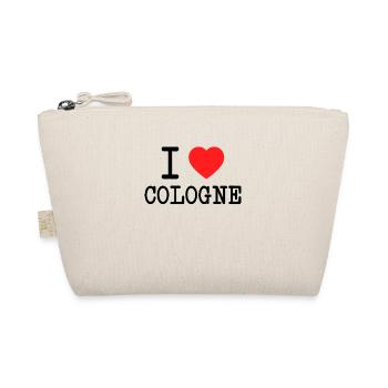 I Love Cologne I love Cologne Fan de carnaval de Cologne - Trousse biologique - nature - Devant