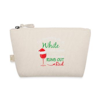 I'm Dreaming of a White Christmas but if the white - Organic Pouch - nature - Front