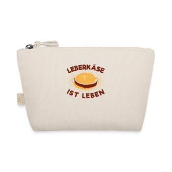 Lustiges Leberkäse Geschenk Fleischkäse Fleischkas - Bio-Täschchen - Natur - Vorne