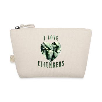 J'aime les concombres - Trousse biologique - nature - Devant