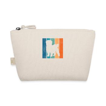 Maltese Dog Puppy Walker Retro Gift - Organic Pouch - nature - Front