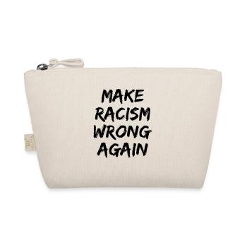 Cadeau de politique anti-racisme - Trousse biologique - nature - Devant