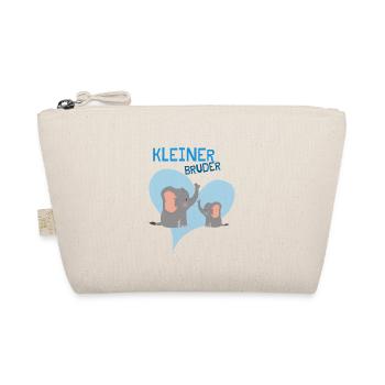 Niedliches Elefanten Design Für Den Kleinen Bruder - Bio-Täschchen - Natur - Vorne