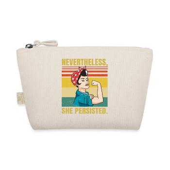 Néanmoins, elle a persisté - Sarcastique politique - - Trousse biologique - nature - Devant
