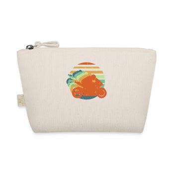 Retro Rider - Super cadeau vintage de motocycliste - Trousse biologique - nature - Devant