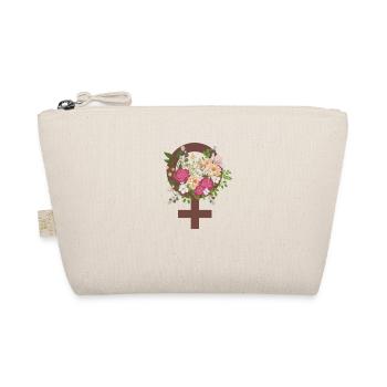Déclaration de puissance féminine / femme de puissance / super fille - Trousse biologique - nature - Devant