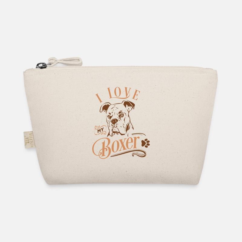 J'aime mon boxer - Trousse biologique - nature