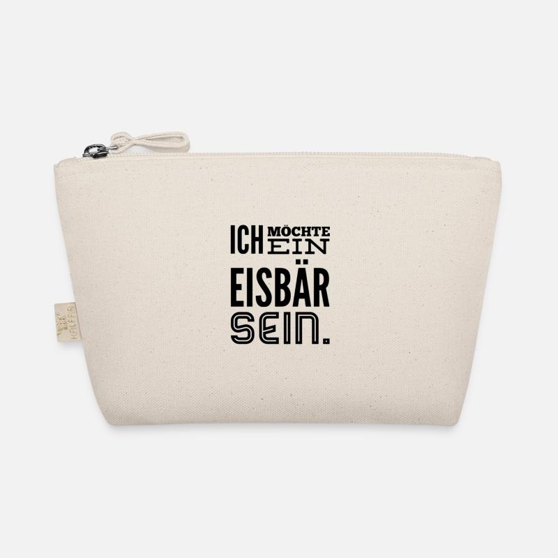 Ich möchte ein Eisbär sein, Songtext Grauzone 80er - Bio-Täschchen - Natur