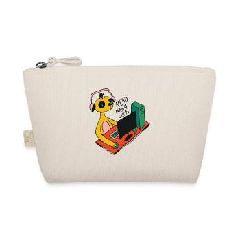 Nerdman Sweet Nerd Gaming Freak Gamer Gamer - Organic Pouch - nature - Front