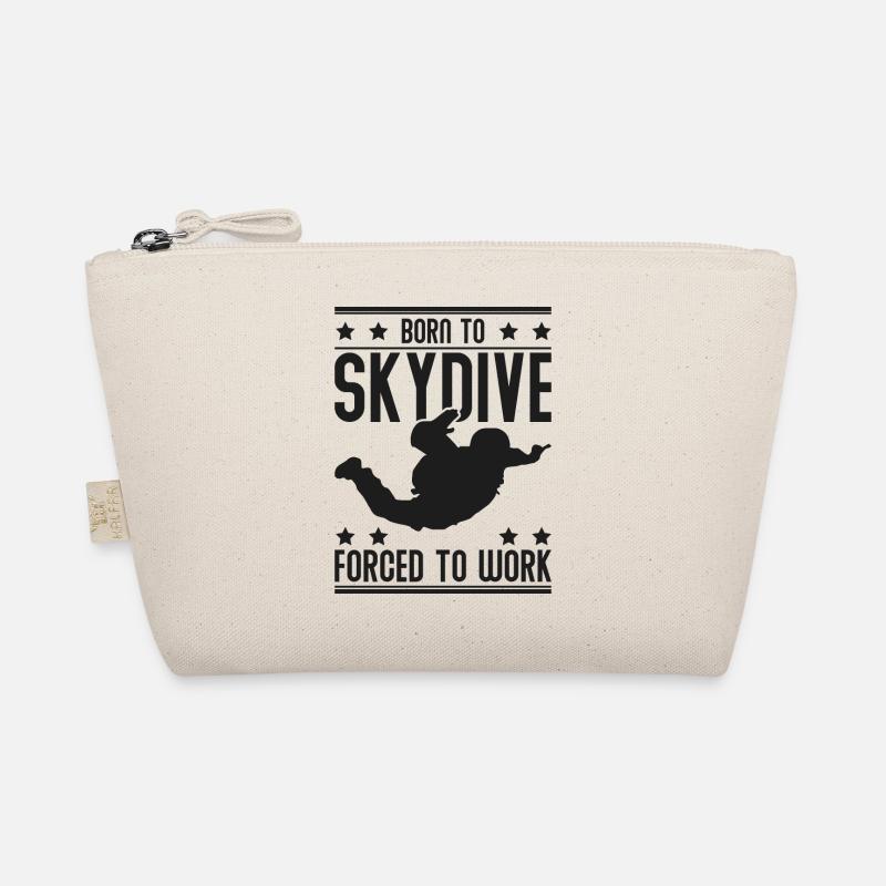 Skydive Fallschirm springen Fallschirmspringer Bio-Täschchen