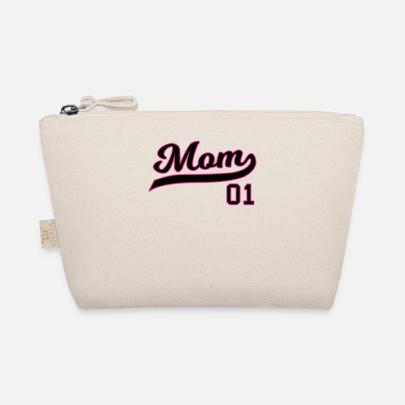 Mom 01 Mama Mutter Geschenk Muttertag Geburtstag Bio-Täschchen