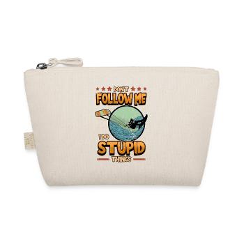 Wakeboard kite surf disant drôle de cadeau - Trousse biologique - nature - Devant