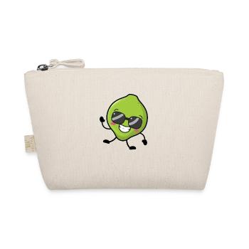 Coole Limette - Bio-Täschchen - Natur - Vorne