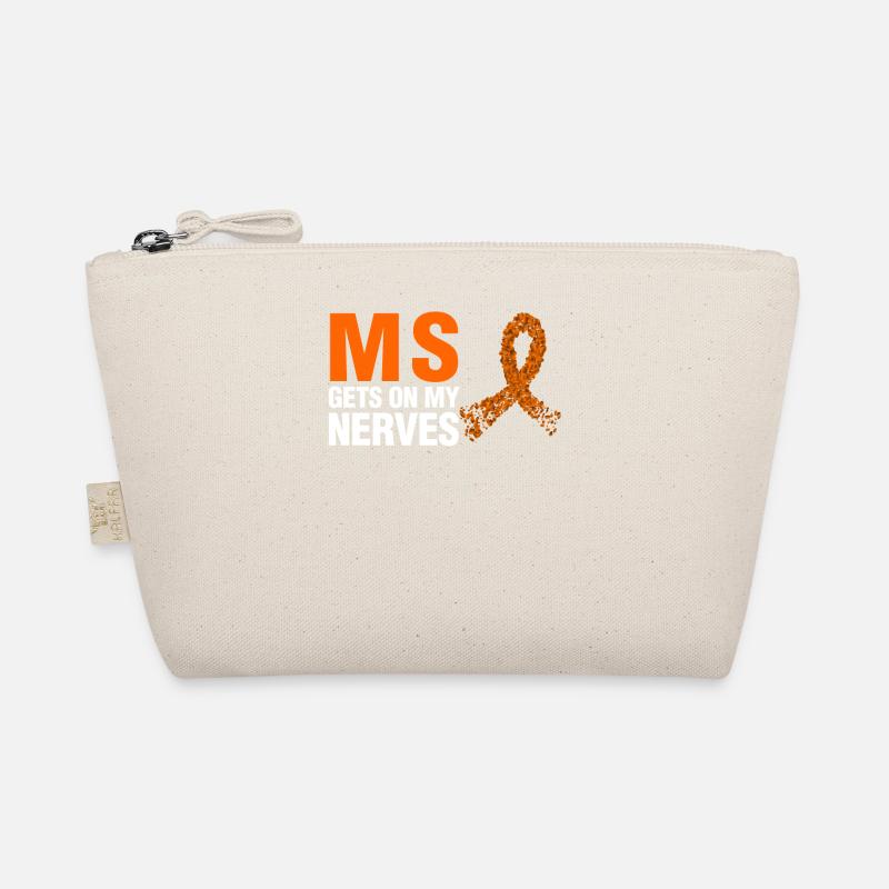 Multiple Sclerosis Awareness MS Gets On My Nerves Organic Pouch