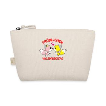 Valentine's day, Valentine's day, Valentine's day - Organic Pouch - nature - Front