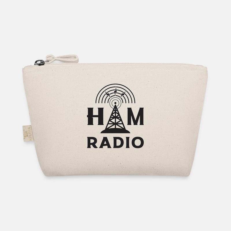 Radio HAM Operator Antenne Amateurfunk Geschenk Bio-Täschchen