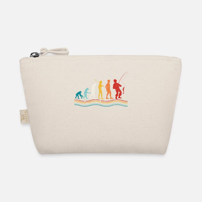 Évolution de la pêche du pêcheur humain drôle de pêcheur - Trousse biologique - nature