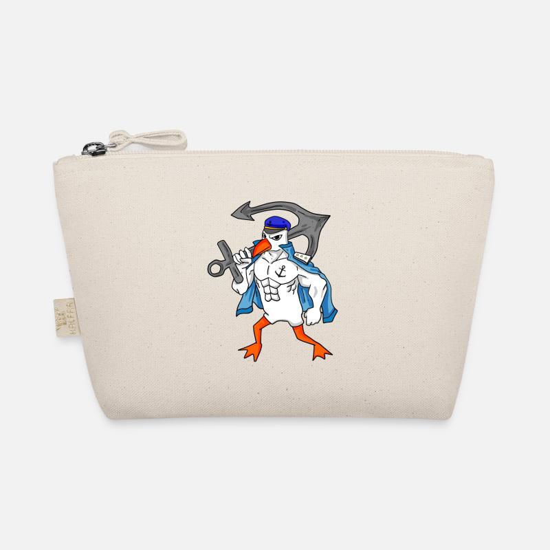 Möwe mit Anker Bio-Täschchen