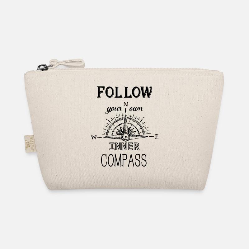 Follow Compass - Bio-Täschchen - Natur
