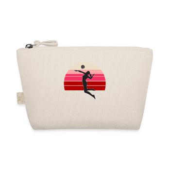 Volleyball vintage - Organic Pouch - nature - Front