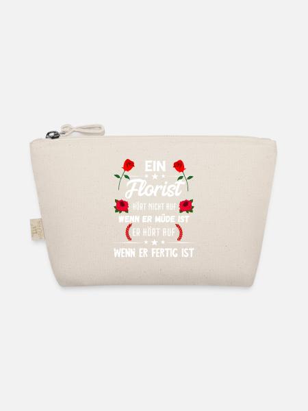 Florist Floristik Blumenhändler Floristen Geschenk - Bio-Täschchen - Natur