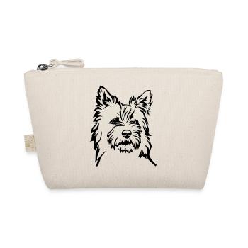 Cairn Terrier - Bio-Täschchen - Natur - Vorne