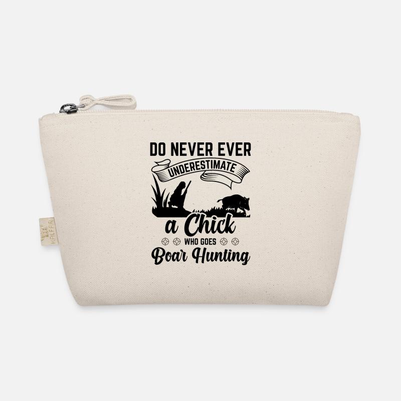 Hunter wild boar hunt wild boar boar hunter Organic Pouch