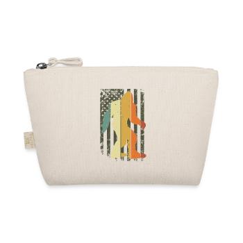 Sasquatch Research Team Bigfoot Sasquatch - Organic Pouch - nature - Front