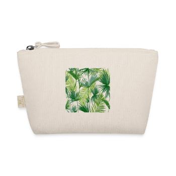 Tropical leaves - Organic Pouch - nature - Front