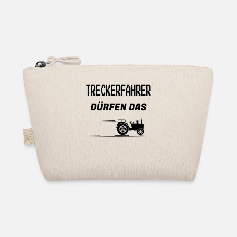 Treckerfahrer dürfen das Traktorfahrer Geschenk Bio-Täschchen