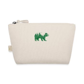 Bear Brown Bear Nature - Organic Pouch - nature - Front