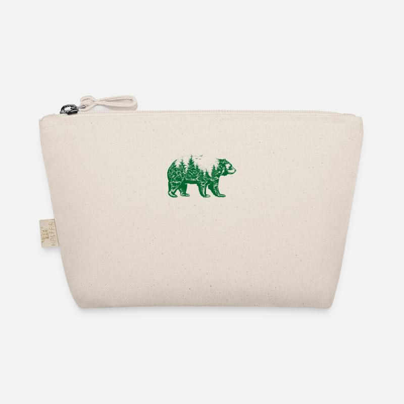 Bear Brown Bear Nature Organic Pouch