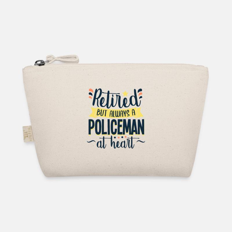 Police Policeman Retired Pensioner Organic Pouch